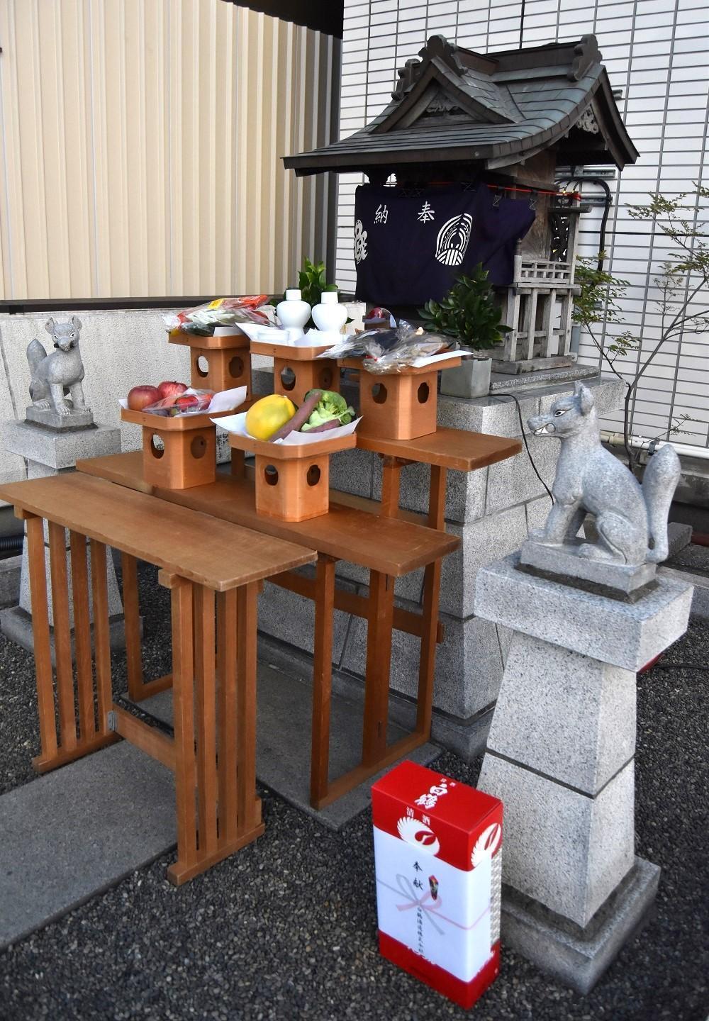  Shiratsuru Sake Brewery Co., Ltd. Rooftop Shrine
　　2023 Hatsuno Festival
　　~ Hakutsuru Sake Brewery ~