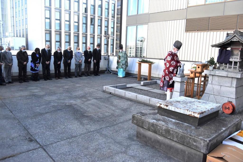  Shiratsuru Sake Brewery Co., Ltd. Rooftop Shrine
　　2023 Hatsuno Festival
　　~ Hakutsuru Sake Brewery ~