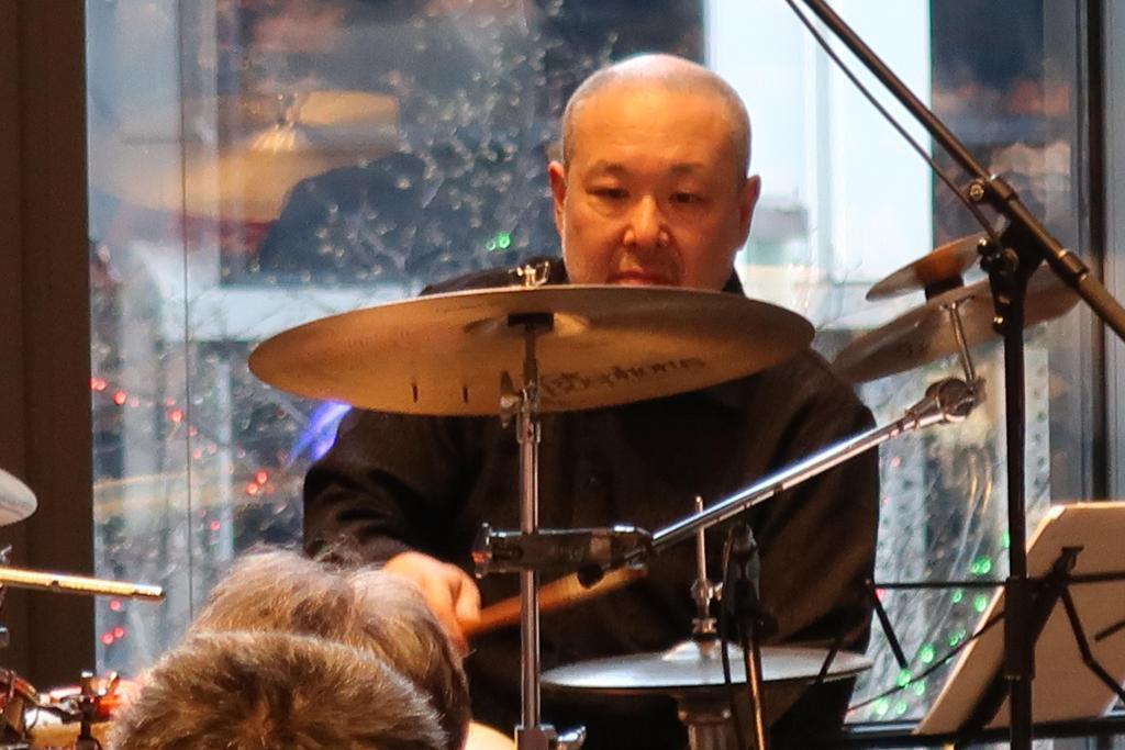 I've been listening to On Percussion Yoichi Okabe! Kyobashi Edgran LIVE CROSSING Feb. 26 (Sun) “Kana Fuefuki SHINOBUE JAZZZ LIVE”