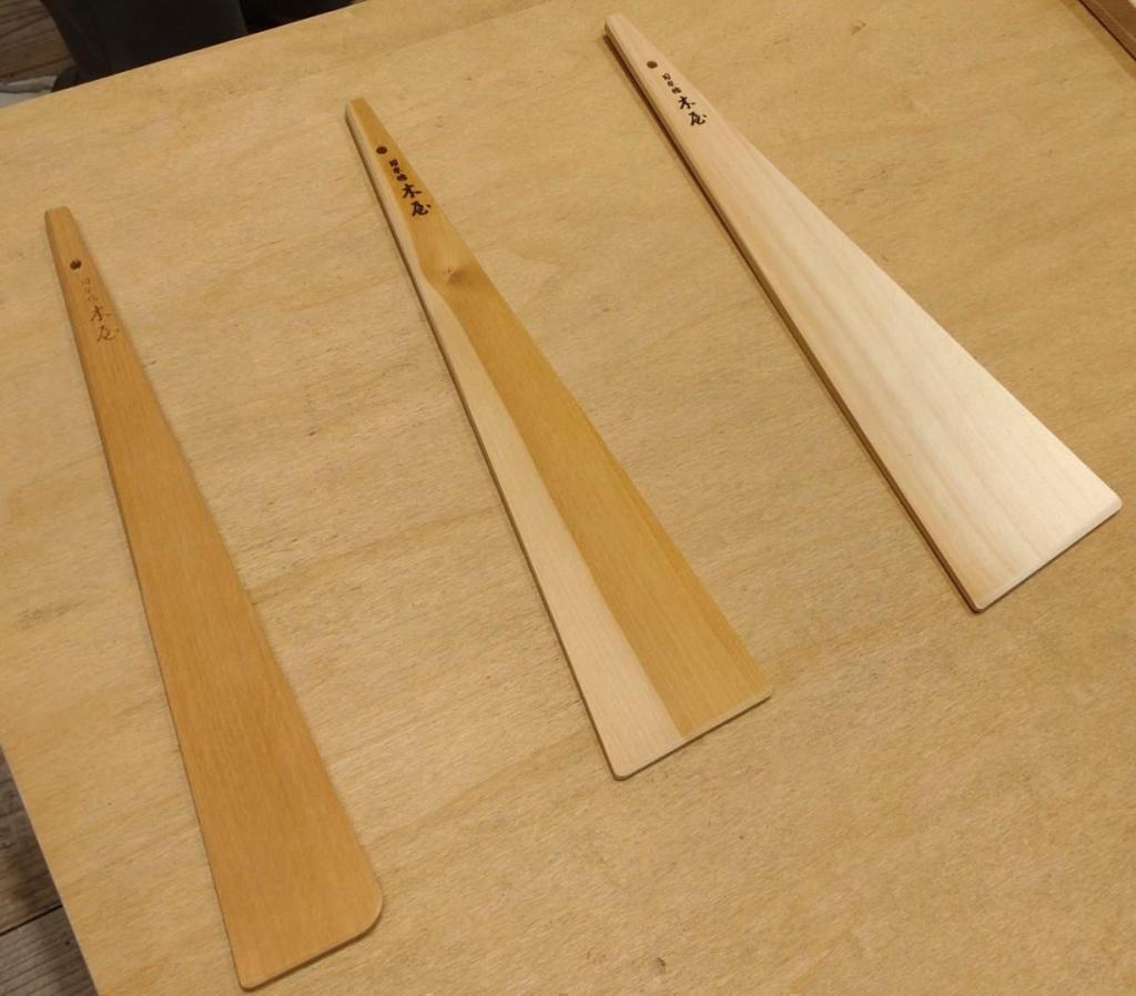 A selection of taste tools
Ginkgo-cooked spatula
Frying back for frying
1,000 yen for stir-fry 1,100 yen for backing 1,200 yen for frying 1,200 yen Sound of spring tools Support for new life
　　~ Nihonbashi Kiya Main Store izutuki~