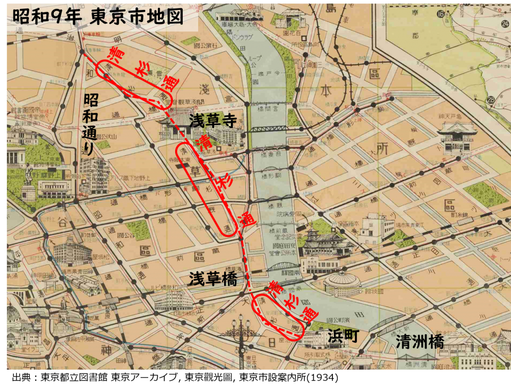  The mystery of Kiyosugi-dori in Higashinihombashi, the course of the Tokyo Marathon 2023?