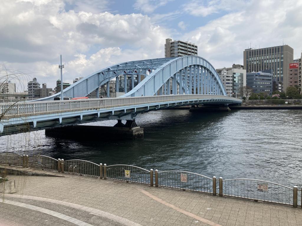 Eitai Bridge, Chuo-ku, which can be seen from the current Eitai Bridge "Edo Famous Zoukai"　
