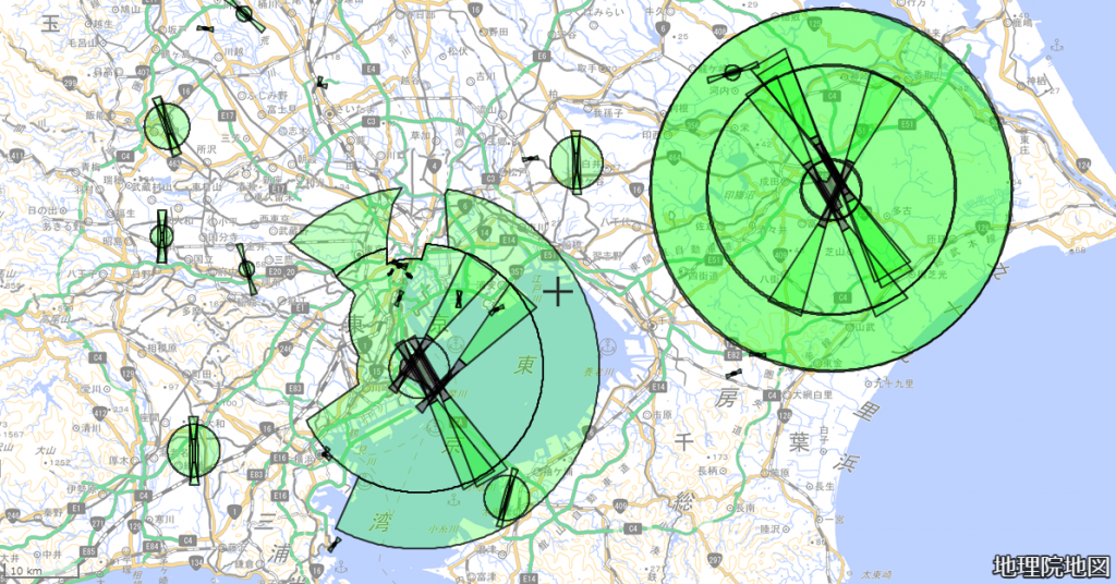 The key is the battle against "height" in the back of the redevelopment of the distance from Haneda Airport.