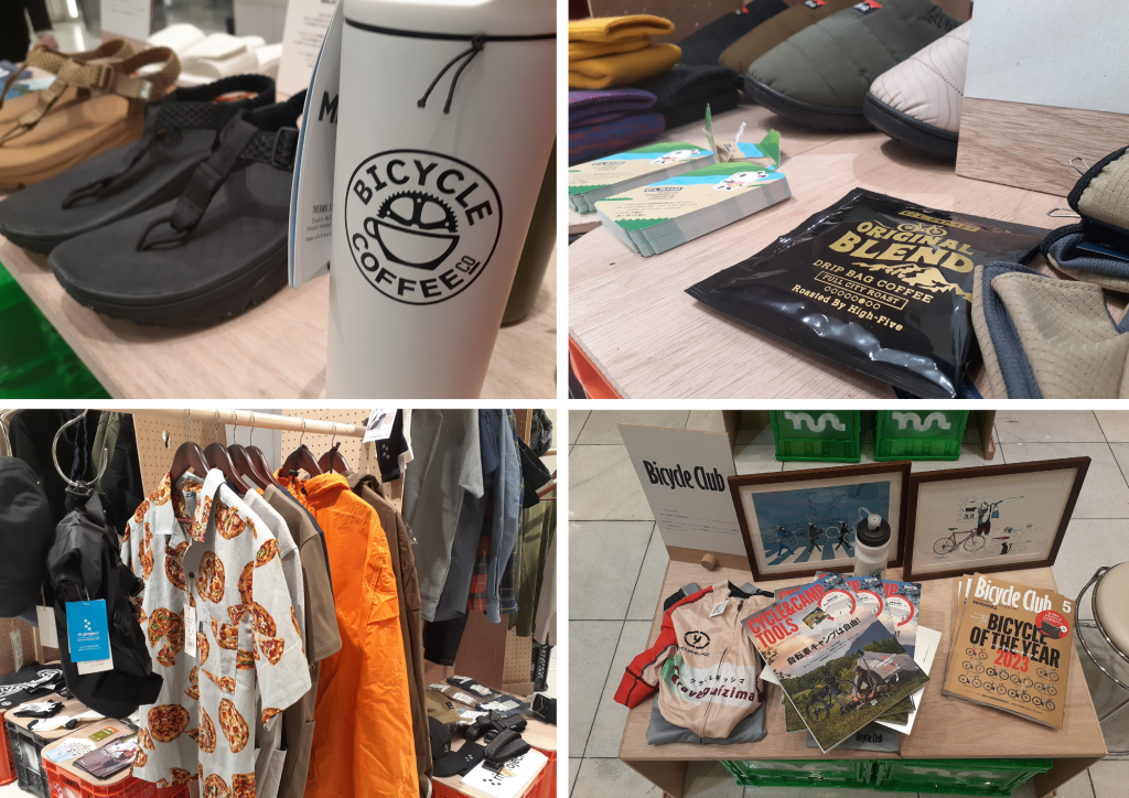  "Yorimichi Market" is being held at Nihonbashi Mitsukoshi Main Store! -In the first part, there are a lot of items that enhance your bicycle life ~