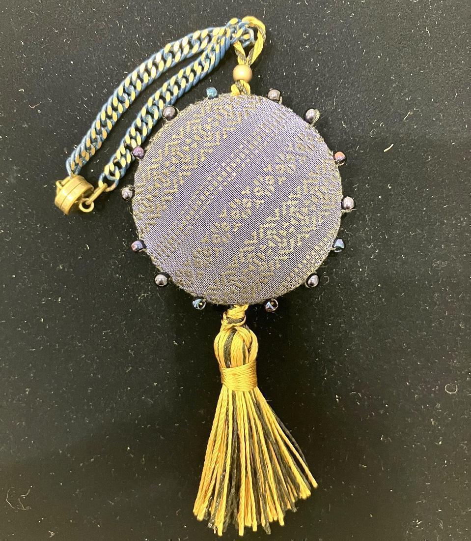 3,200 yen charm with Hakata-ori tassel HUKAHOYUMI Exhibition Hakata-ori to color spring
　　~ Nihonbashi Kiya Main Store izutuki~