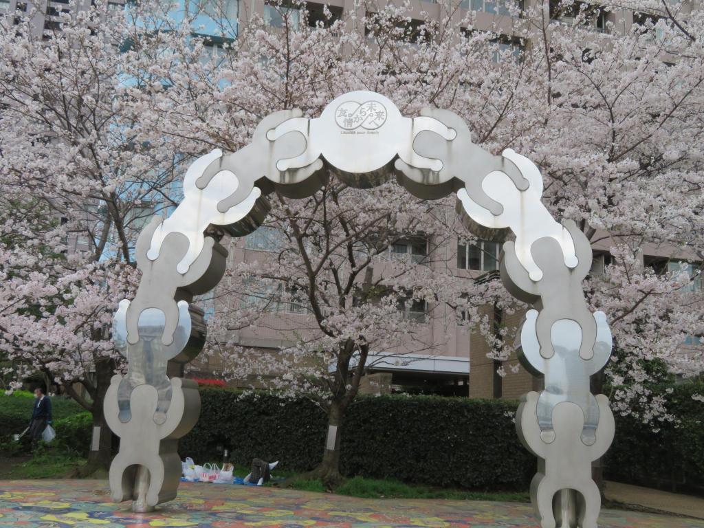  I love the famous cherry blossom spots along the Sumida River