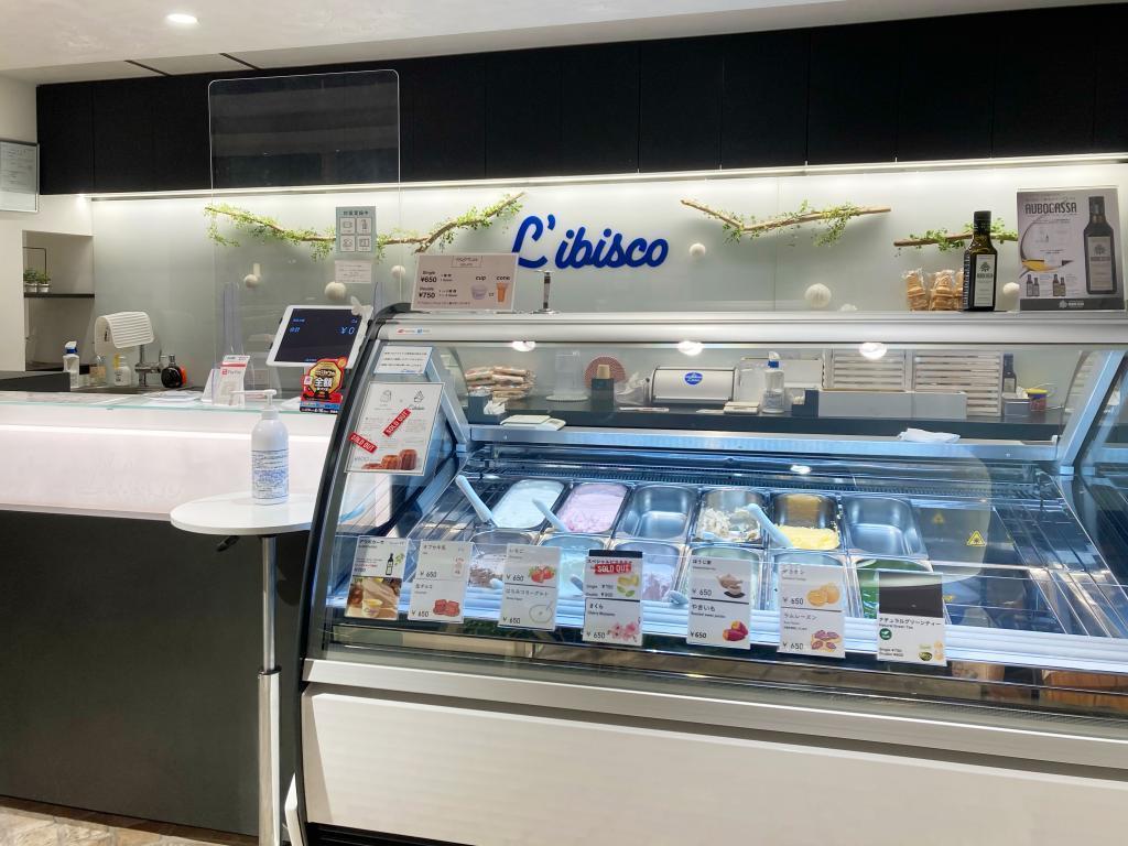  [Ginza 3-chome] Live gelato specialty store "Libisco Ginza Store"