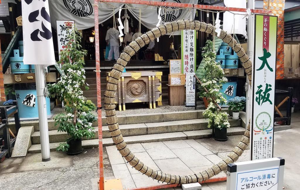  Edo portable shrine in Natsukoshi Tsukiji