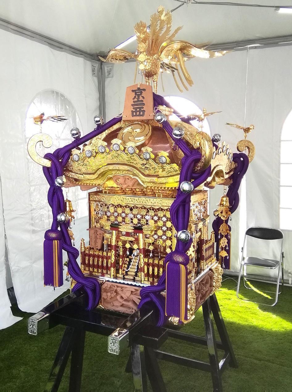 Regional Collaboration Booth 3
Kyobashi
Kyobashi 2-chome Nishimachi Association
portable shrine "Ginza Skywalk" has been there!
　　(Part 2)
　　~ Ginza Skywalk ~