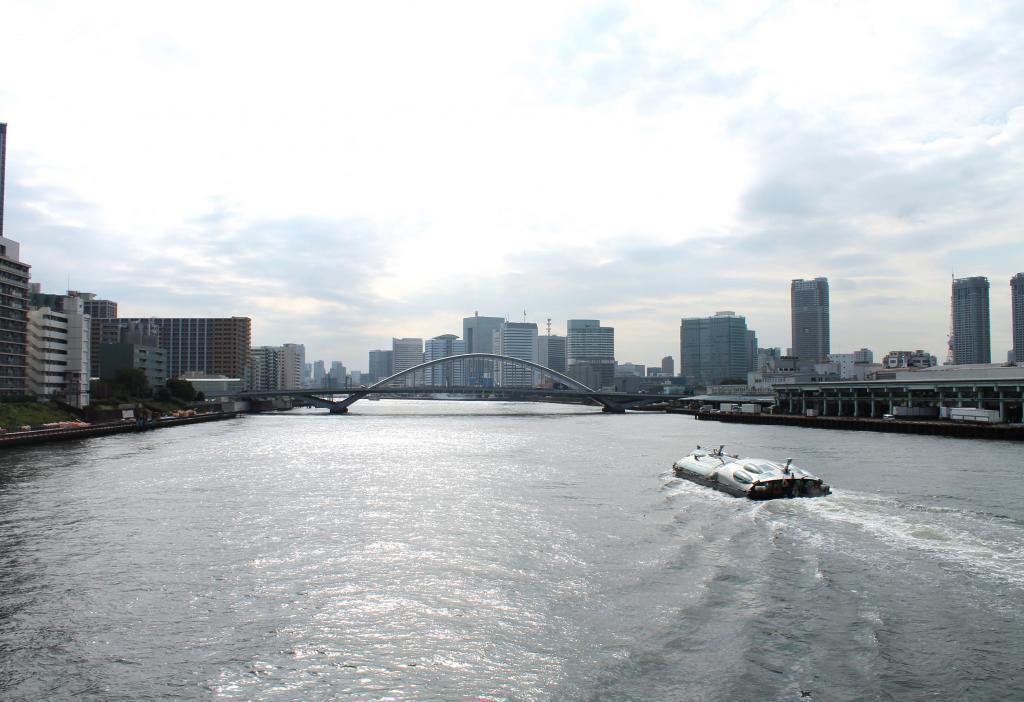  Kachidokibashi Walking Course from Tsukiji Ohashi