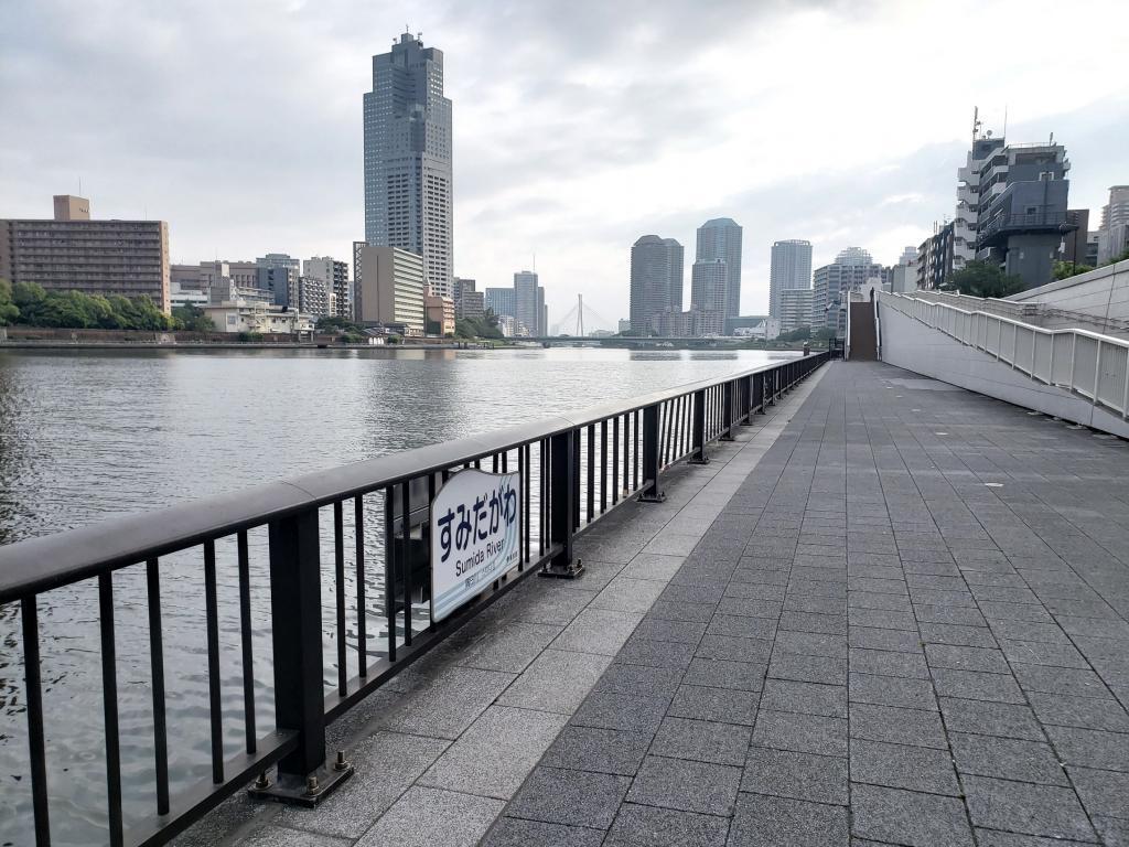  Kachidokibashi Walking Course from Tsukiji Ohashi