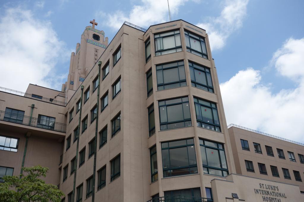 St. Luke's International Hospital (former ward, Chapel) Architecture in Chuo-ku (12) St. Luke's International Hospital (former ward, Chapel) and Toysler Memorial Hall