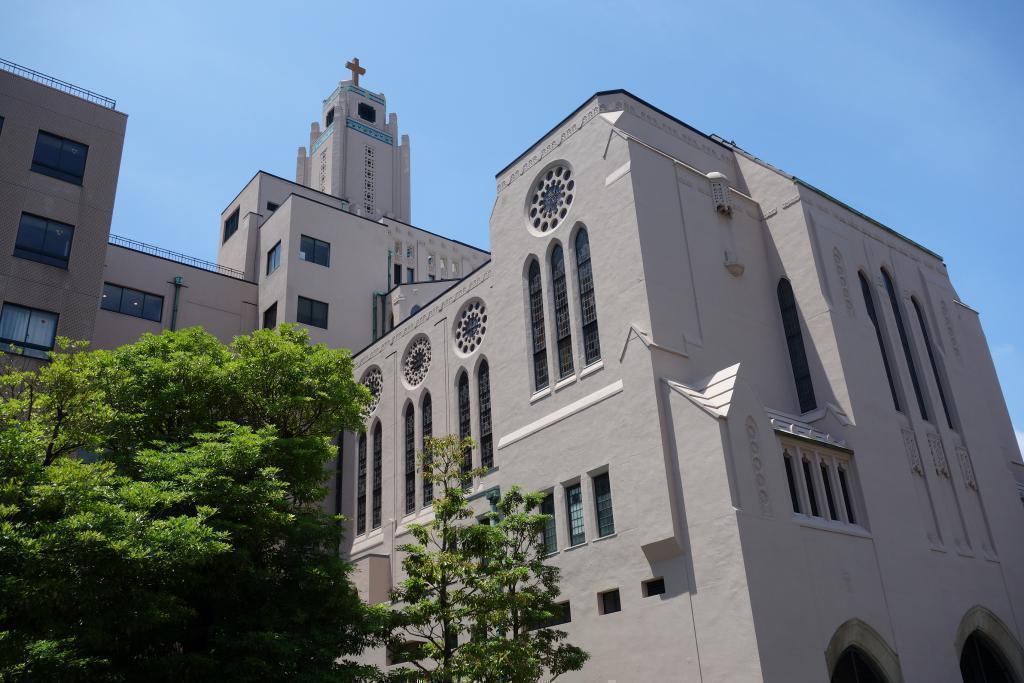  Architecture in Chuo-ku (12) St. Luke International Hospital (former ward, Chapel) and Toysler Memorial Hall