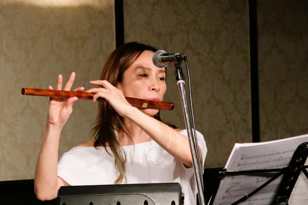 Kana Fuefuki on Shinobue, the 48th anniversary of Flute! Long-established JAZZ CLUB "Ginza Swing" Get intoxicated with Jazz on Ginza Ins 2-2F