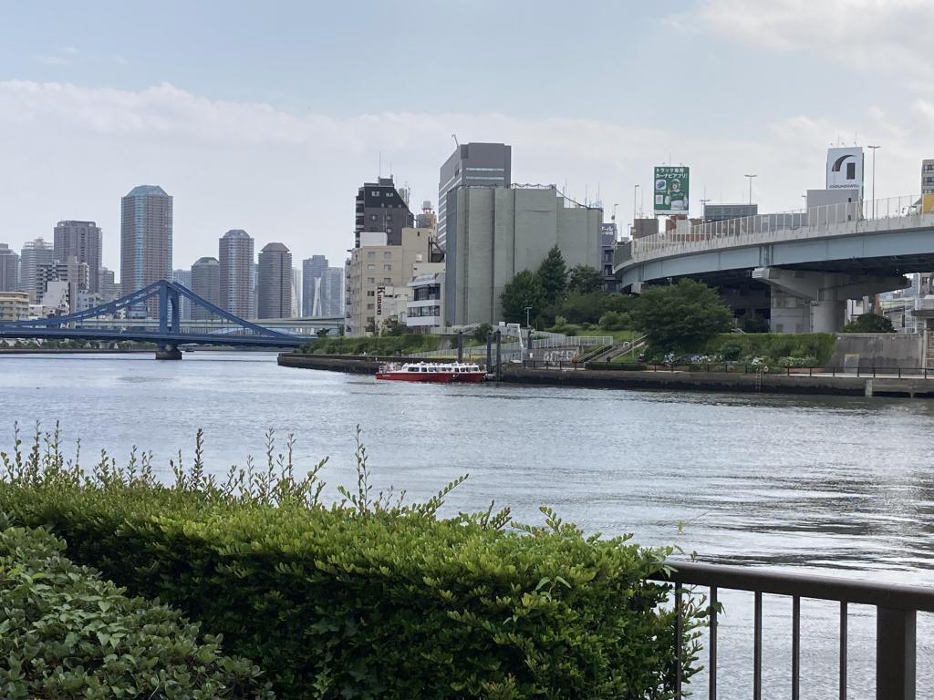 Mitsumata, Chuo-ku, which can be seen from the current "Edo Famous Zoukai" near Nakasu.