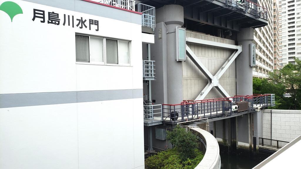  Sumida River Terrace (left bank) From Kachidokibashi to Tsukuda-ohashi Bridge