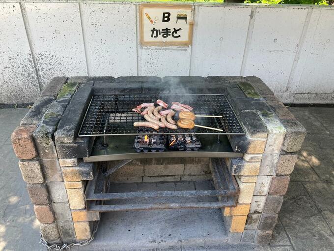  Day campsites (barbecue sites) in Hamacho Park can be used free of charge for residents and workers in the city!