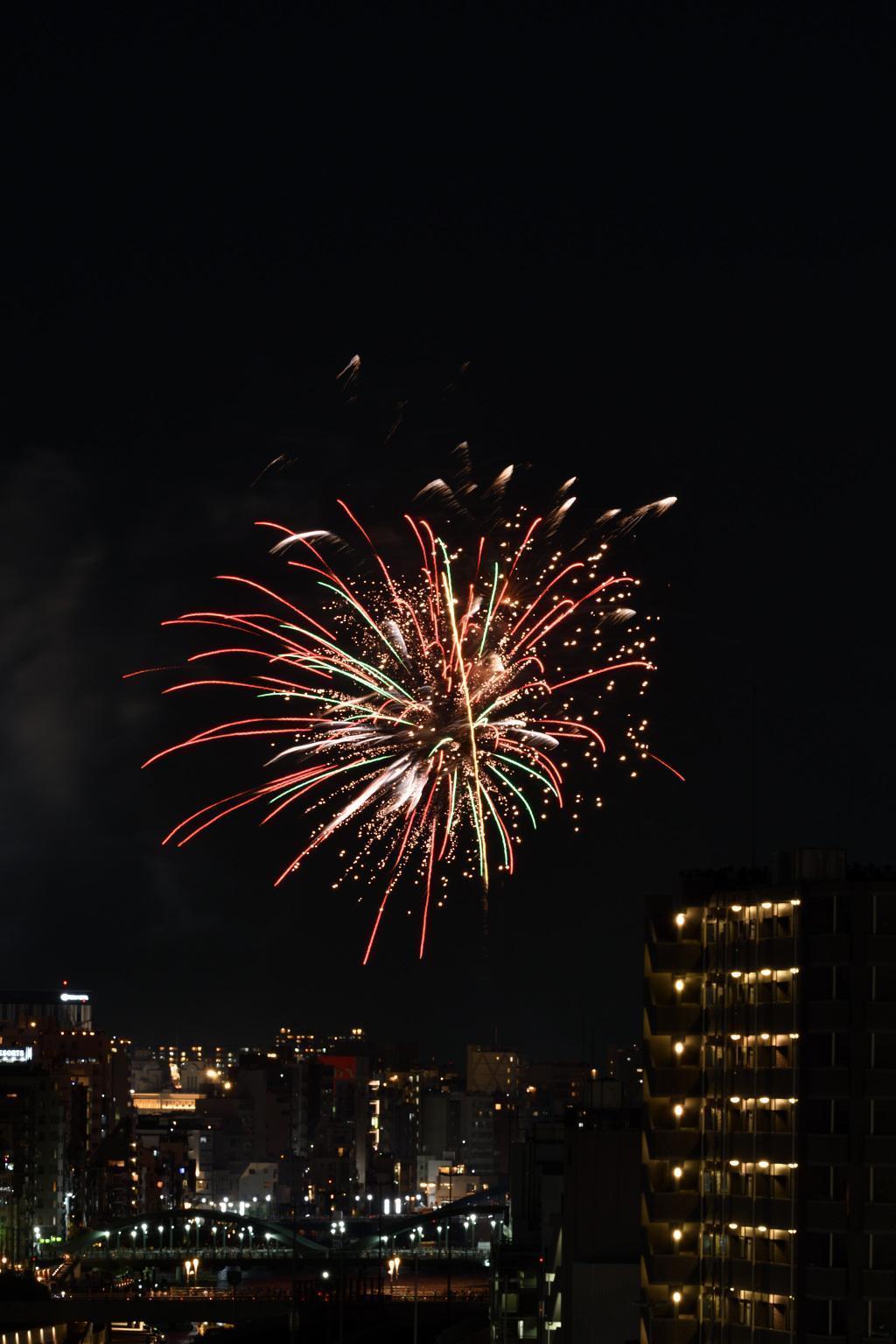  The river opening of both countries-Sumida River Fireworks Festival for the first time in four years-