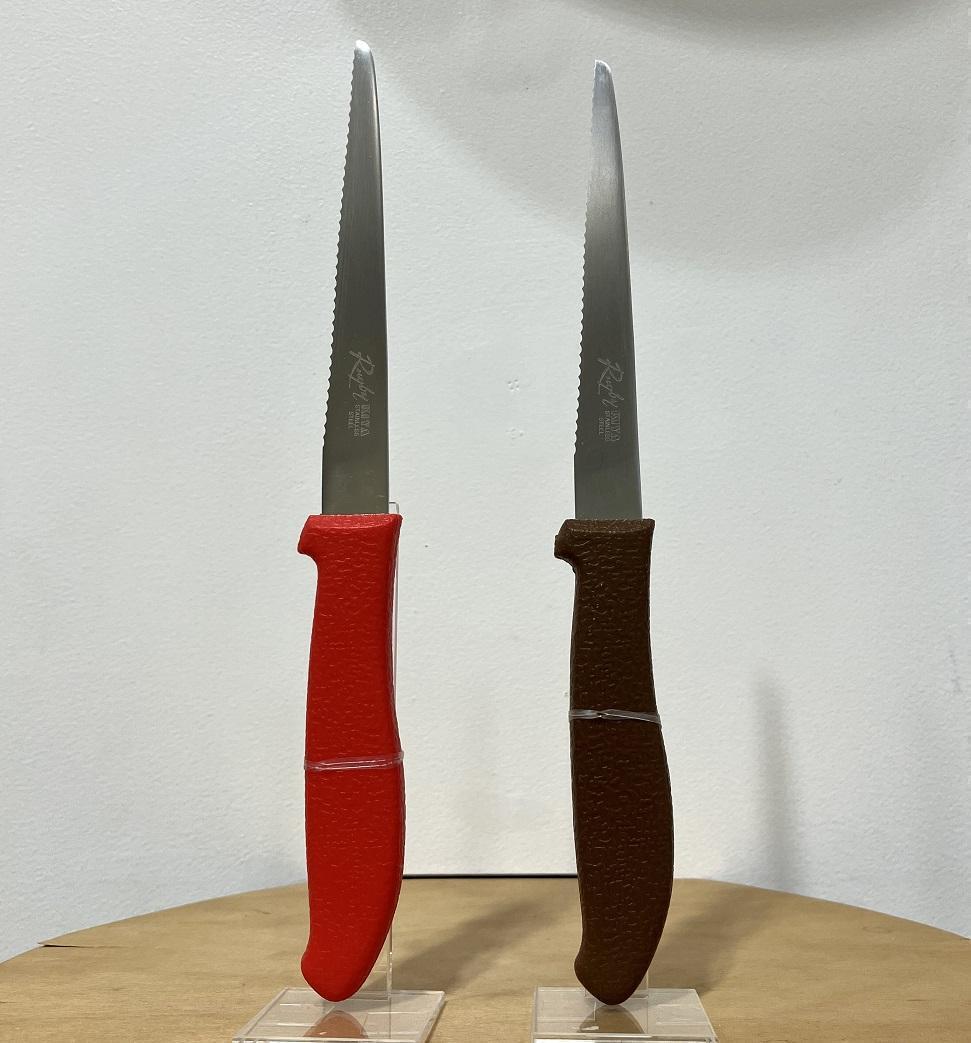 Rugby wave blade knife
１２８ｍｍ
1,650 yen Color of summer and tin
　Kumiko Hamada Exhibition-
　　~ Nihonbashi Kiya Main Store izutuki~