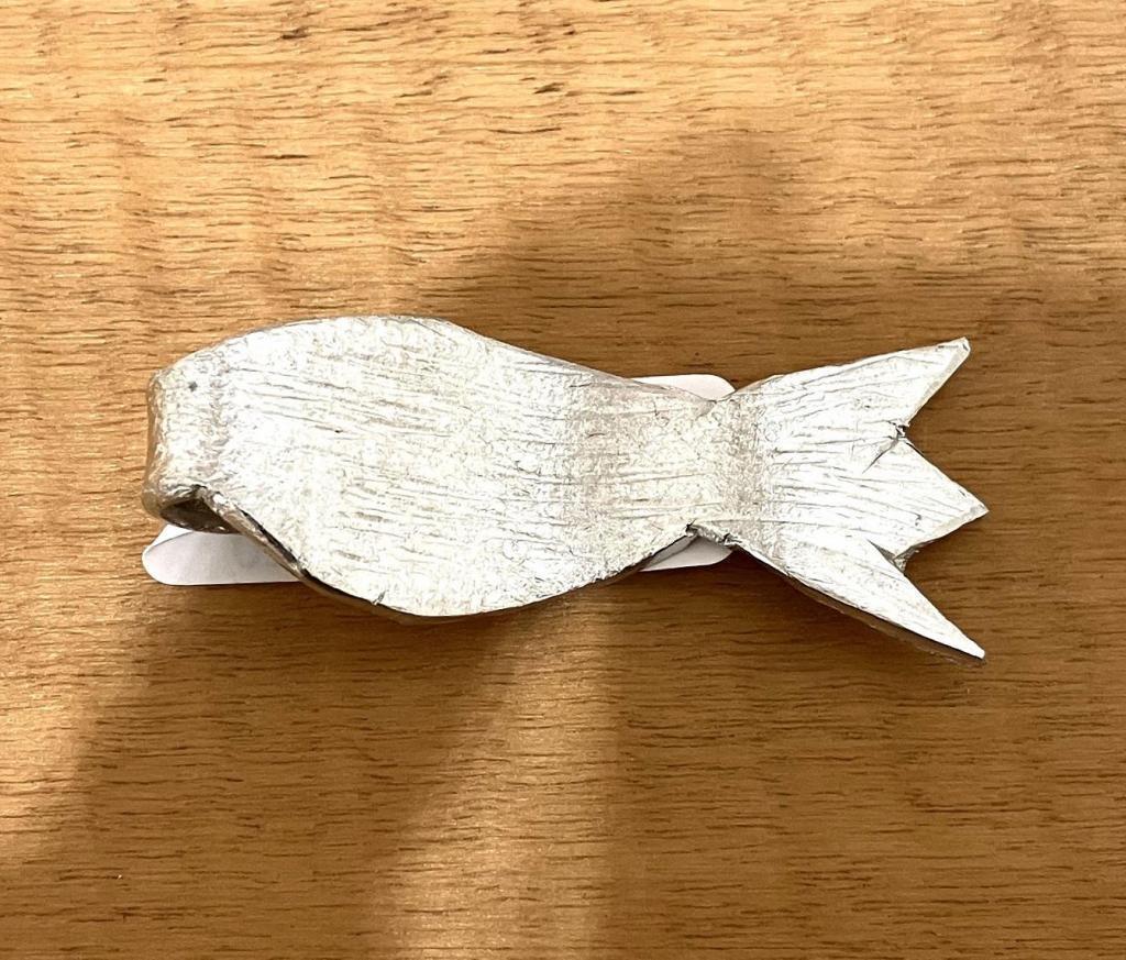 Chopstick rest goldfish
1,320 yen Color of summer and tin
　Kumiko Hamada Exhibition-
　　~ Nihonbashi Kiya Main Store izutuki~