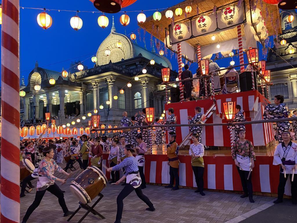  Day 1 of the 76th Tsukiji Honganji Noryo Bon Dance Festival