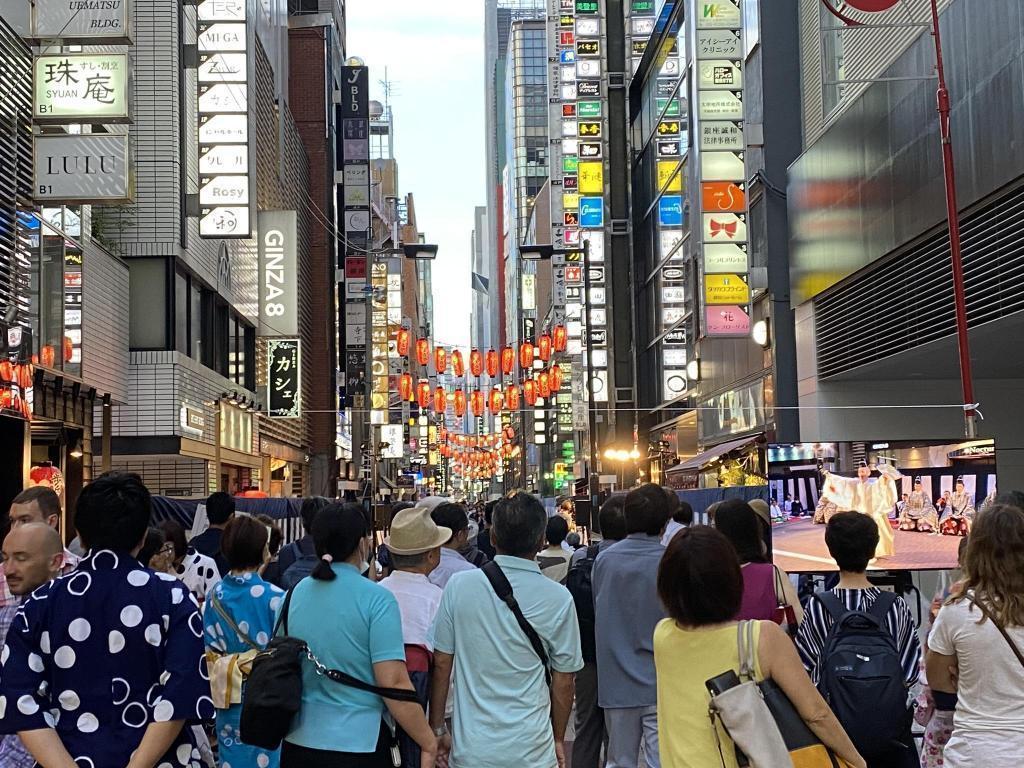  The 39th Noh Kinharu Festival Road Dedicated Noh　
　　　~ Ginza Kinharu Street ~