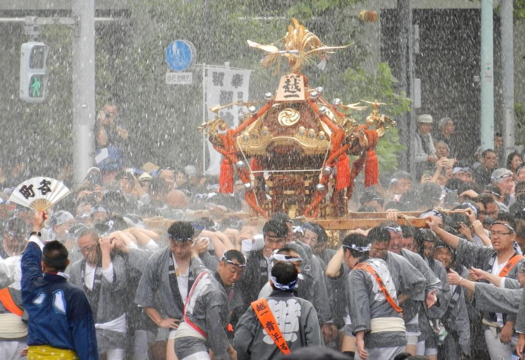 Photo of the Union imperial procession 6 years ago Tsukuda, Sumiyoshi-jinja Shirine Ship imperial procession and Fukagawa Hachiman Festival this weekend