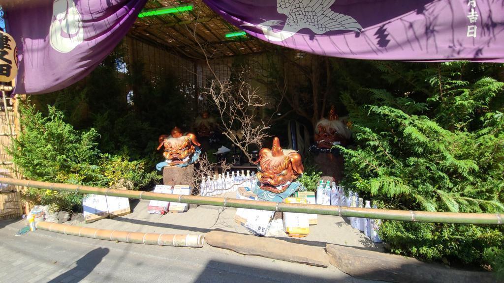 I was impressed by Sumiyoshi-jinja Shirine Reisai Festival in the city of Tsukuda Island during the festival!
"portable shrine's Ship imperial procession" and "Festival Nobori"