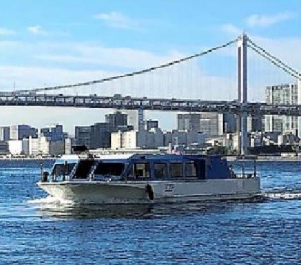 . Boat trip commuting (Nihonbashi-Toyosu) Opened in October