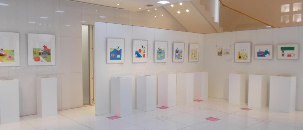  Mizumaru Anzai Original Painting Exhibition-Scenery with Fruits and Toys along with Gikare Prints in Noevia Ginza Gallery
　