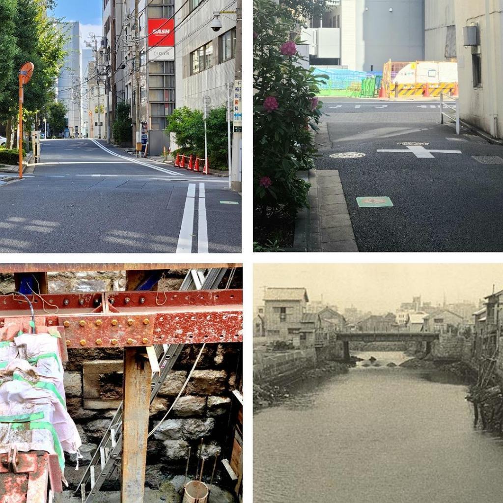  Four bridges spanning Shinkawa-Trace the traces of Shinkawa-