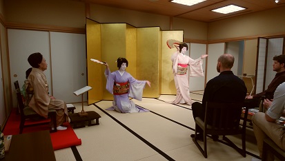  Playing with a geisha