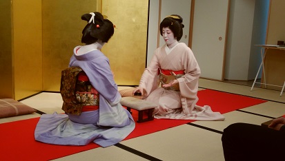  Playing with a geisha