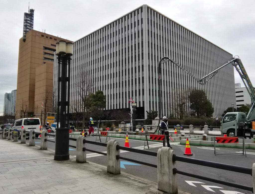 How far is the Tokyo National Taxation Bureau "Ginza"?
　Let's go around Ginza!　⑰
　　~ Sendai Bridge, where inspection work started~