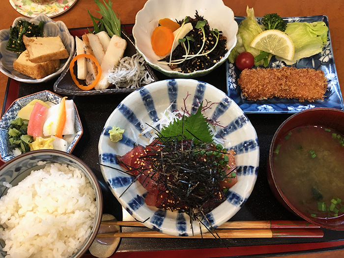 Lunch at "Kamiko" Hamacho "Kamiko"