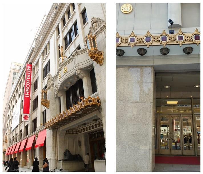  ・・"Nihonbashi Mitsukoshi has celebrated its 350th anniversary this year." ・ At the Nihonbashi Mitsukoshi Main Store, you can see the sign "Current Ginkake Naonashi".