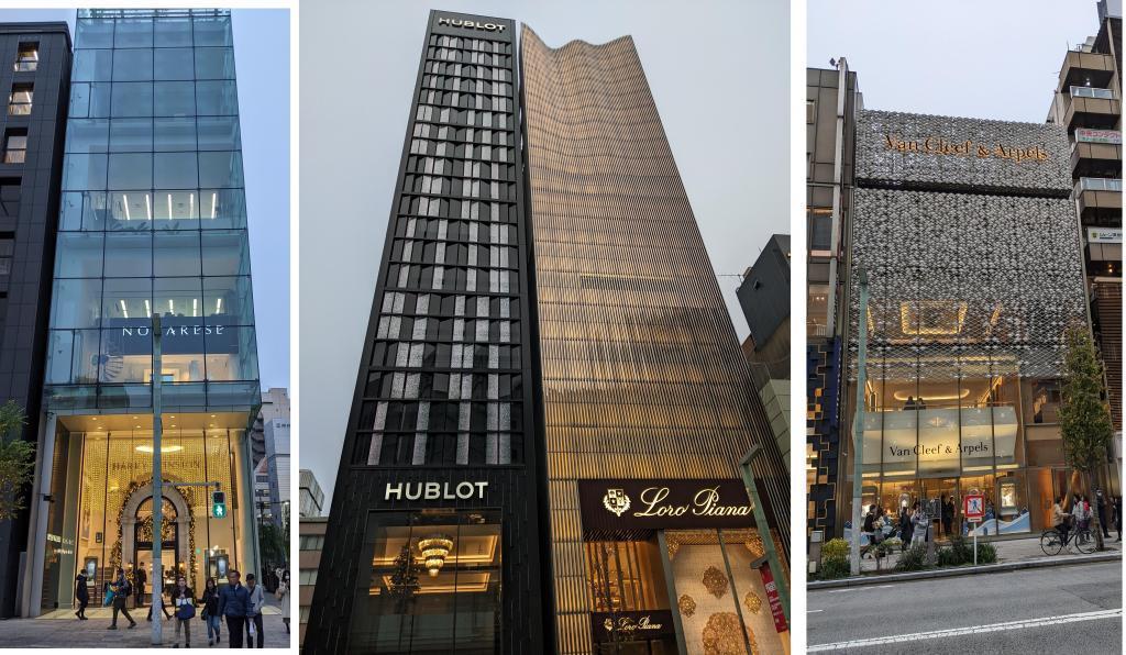  "Ginza Rule" dresses up buildings in Ginza
　　　The first application is the Ginza Shiseido Building