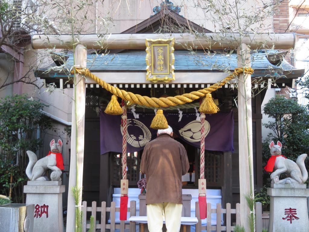 Chanogi Shrine (Hobukuro-son) [Ryutoshi] Visit Nihonbashi Seven Lucky Gods (Hachi Shrine)      　