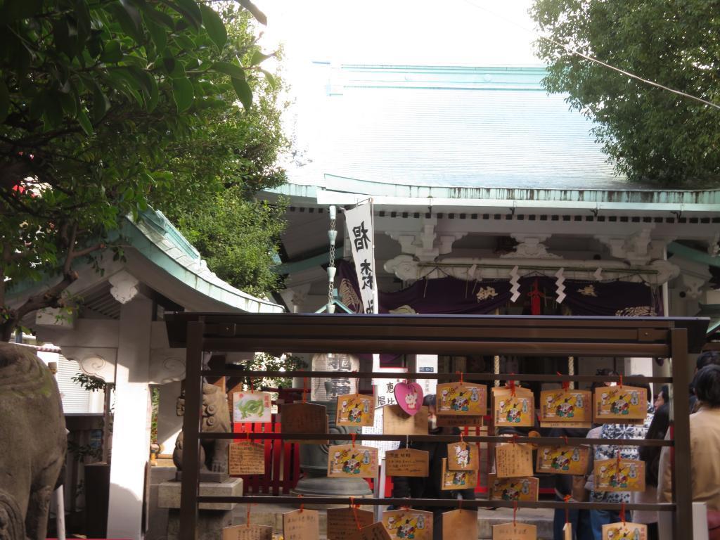 Sugimori Shrine (Ebisu God) [Ryutoshi] Visit Nihonbashi Seven Lucky Gods (Hachi Shrine)      　