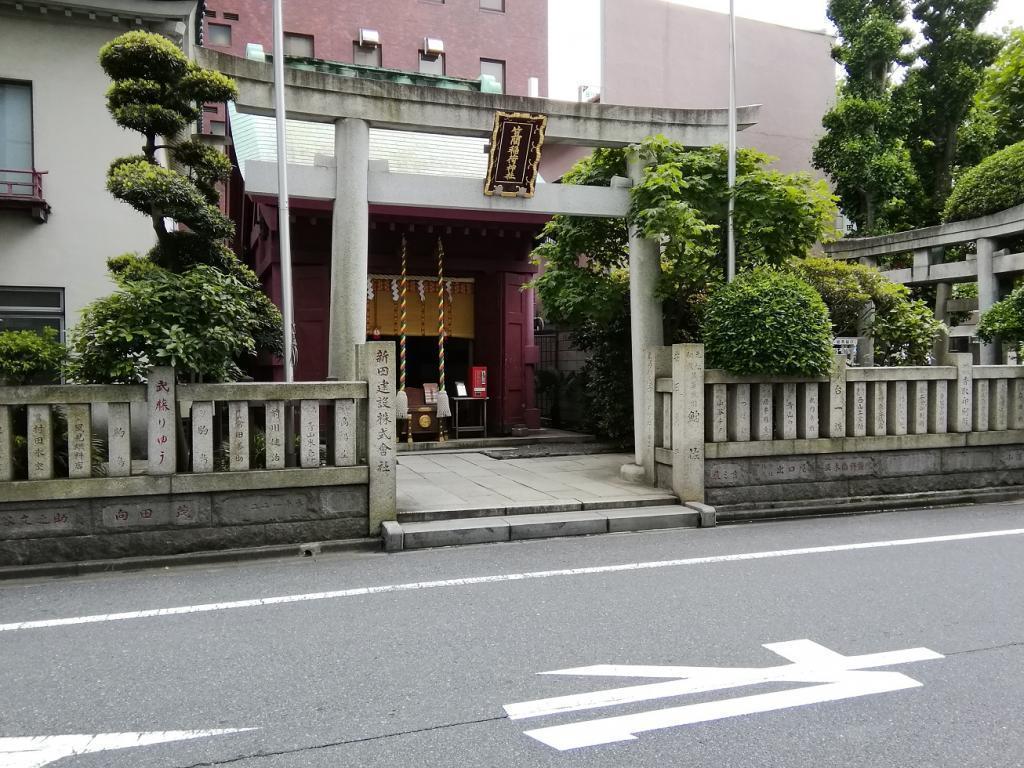 ⑥　Kasama Inari Shrine Tokyo Betsusha
The tour of Nihonbashi Seven Lucky Gods is actually going around Ningyocho~Nihonbashi Seven Lucky Gods~