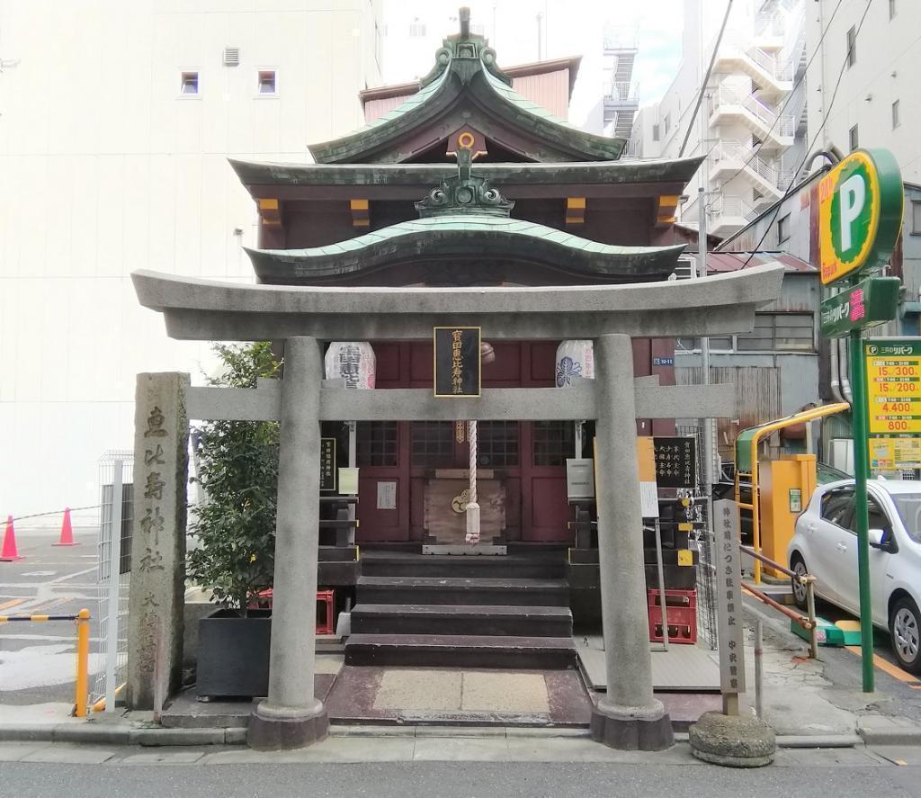 ※　Takarada Ebisu Shrine
Visiting Nihonbashi Seven Lucky Gods, actually a tour around Ningyocho~ NihonbashiSeven Lucky Gods tour~