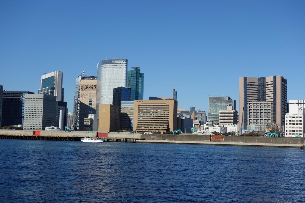  Scenery from Sumida River Terrace <Kachidoki>