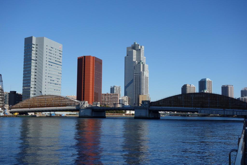  Scenery from Sumida River Terrace <Kachidoki>