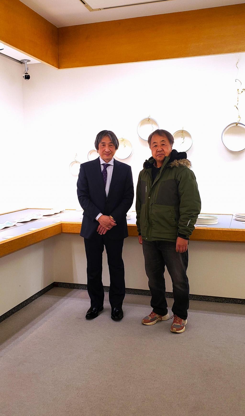   Keiji Hatakeyama at Nihonbashi Mitsukoshi
WATER AND FLAME solo exhibition is being held.