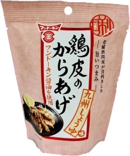 Kyushu soy sauce flavored 25g of fried chicken skin made by a long-established sake wholesaler
370 yen (excluding tax)
Taste period 120th From the series "Delicious Tsunomi that Nihonbashi Kaboro Sake Wholesale Store has connoisseur"
　Released “Kyushu Soy sauce flavored chicken skin”
　　ROJI Nihonbashi, head office of Kokubun Group