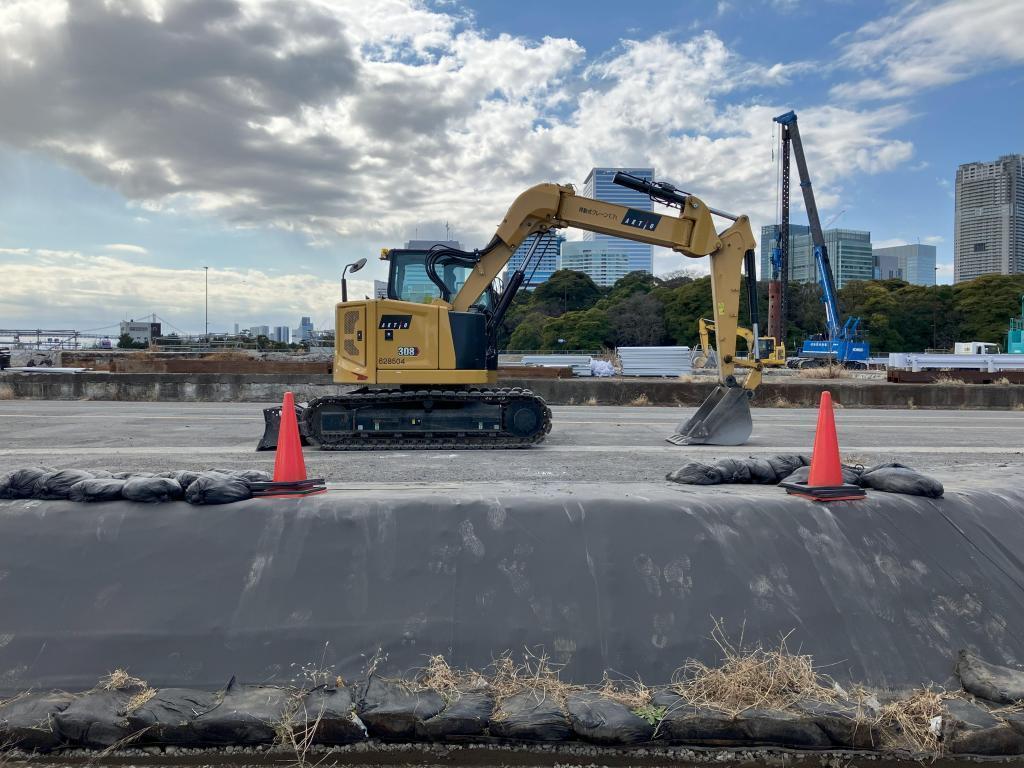 What to do Tsukiji district town development business Tsukiji Ohashi south sidewalk completion!