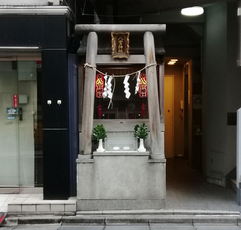 ※　[Recommended]　Hachikan Shrine
(Hachikanjinja)
Ginza 8-4-5 Spring, but around Ginza Hatcho Shrine
　Part 2