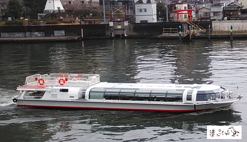  The river in Chuo-ku is interesting! 2 [Travel on the water bus]