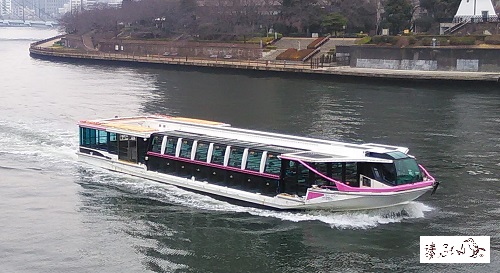  The river in Chuo-ku is interesting! 2 [Travel on the water bus]