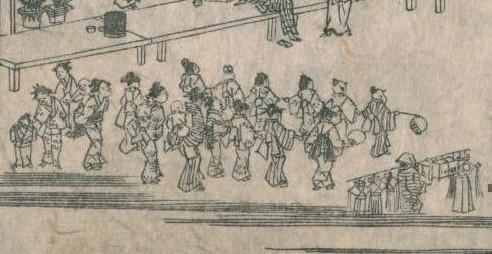 A girl's Bon Odori? What is Bonbon? The main street of the Edo period connecting Nihonbashi and Kyobashi
　　　~ Obon of "Nakahashi"
